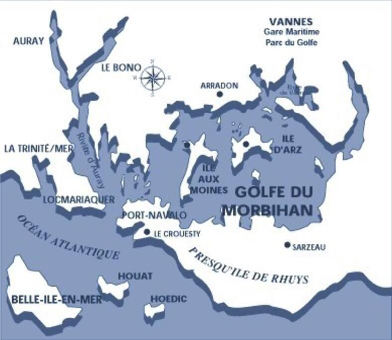 Willa Entre Golfe Et Ocean La Trinité-Surzur Zewnętrze zdjęcie